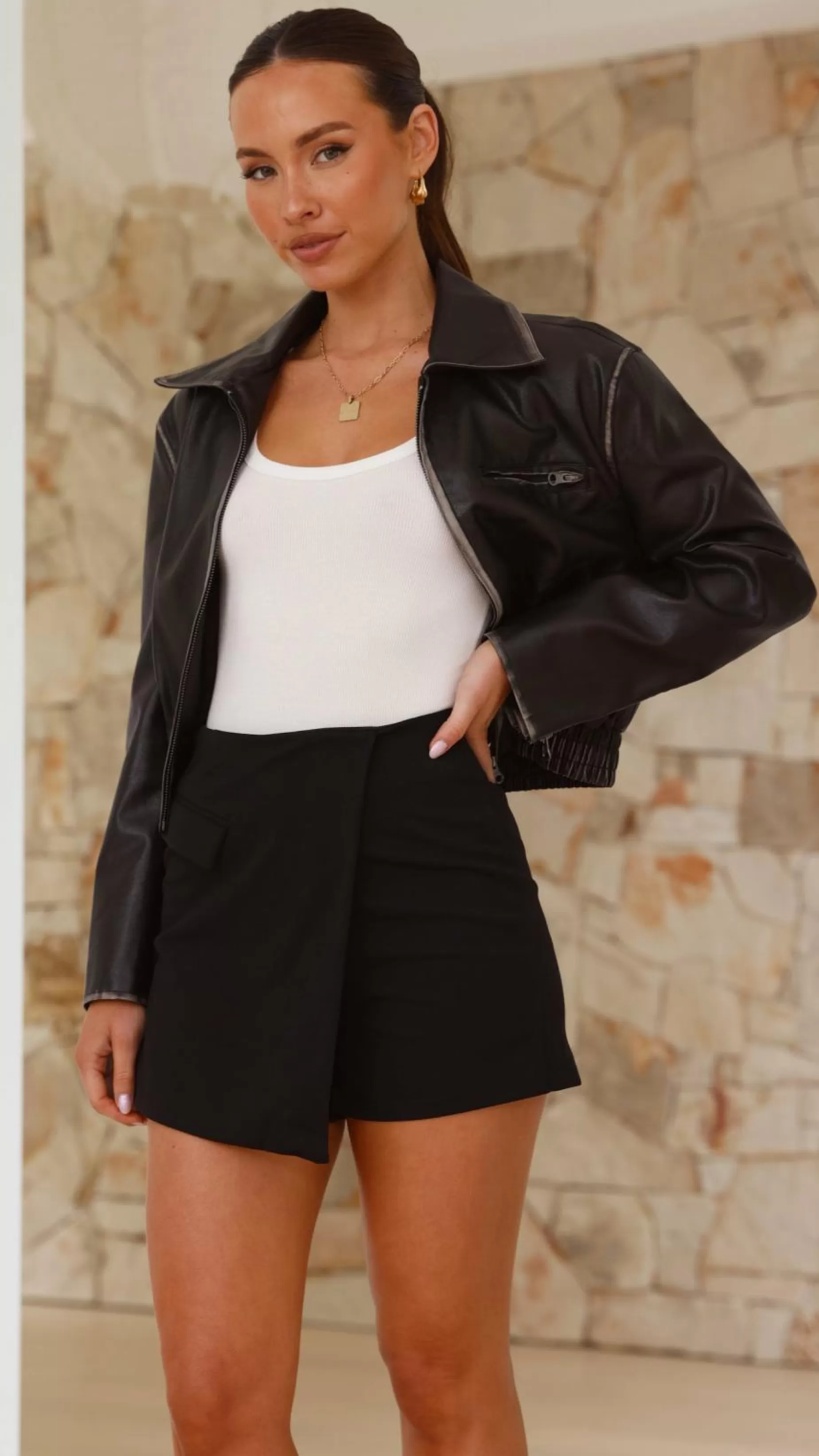 Akari Jacket - | Billy J Discount