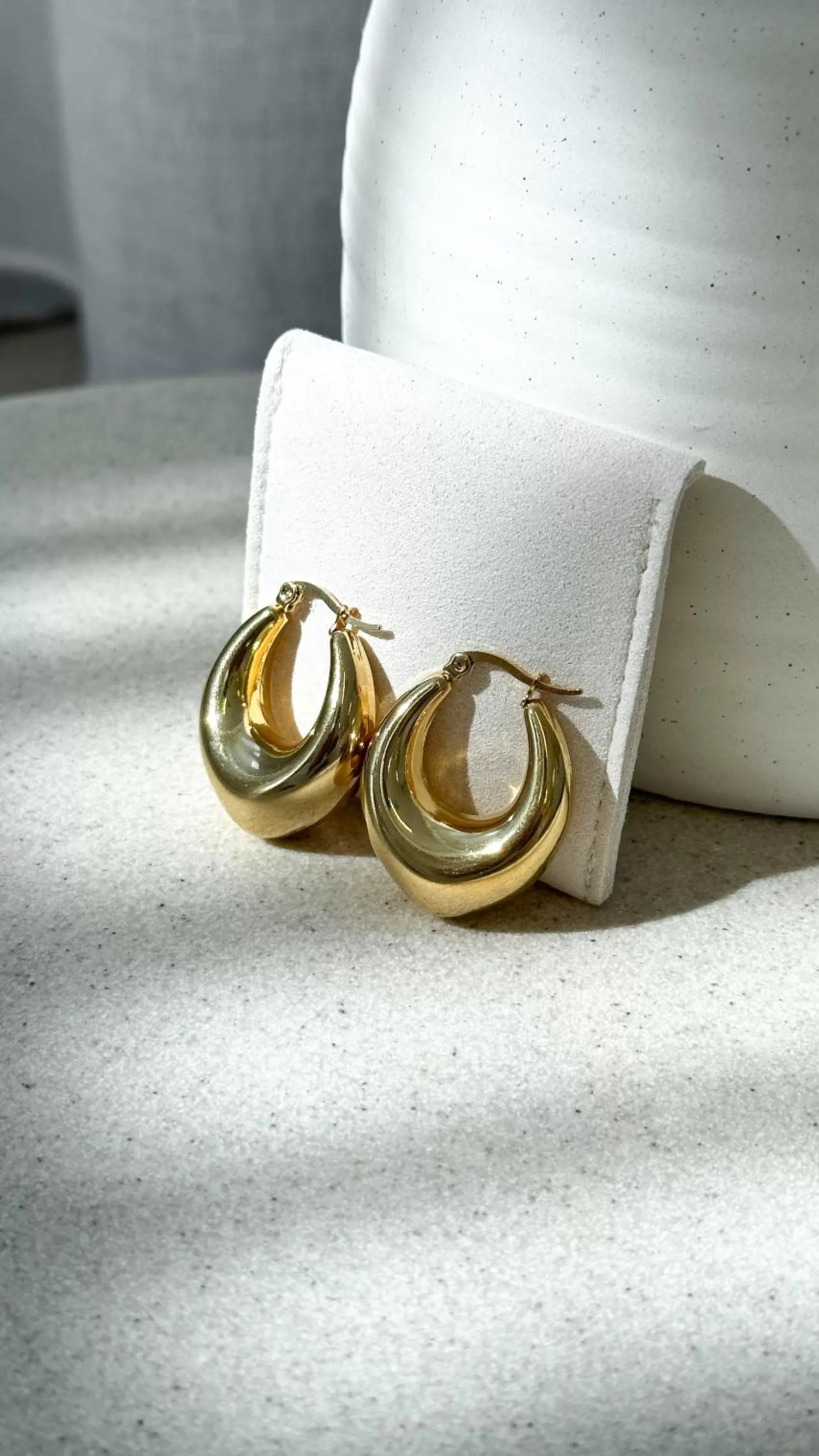 Arya Hoop Earrings - | Billy J Cheap