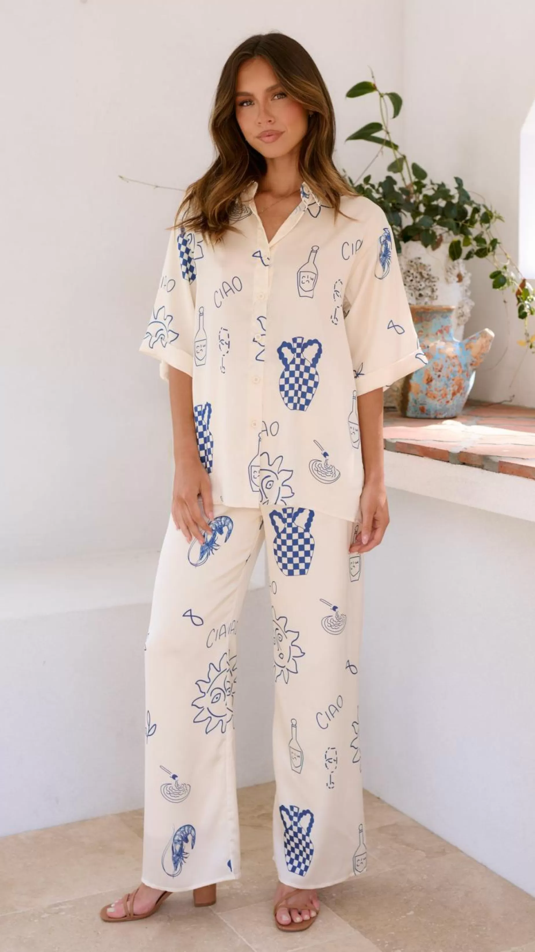 Bailie Shirt And Pants Set - | Billy J Shop