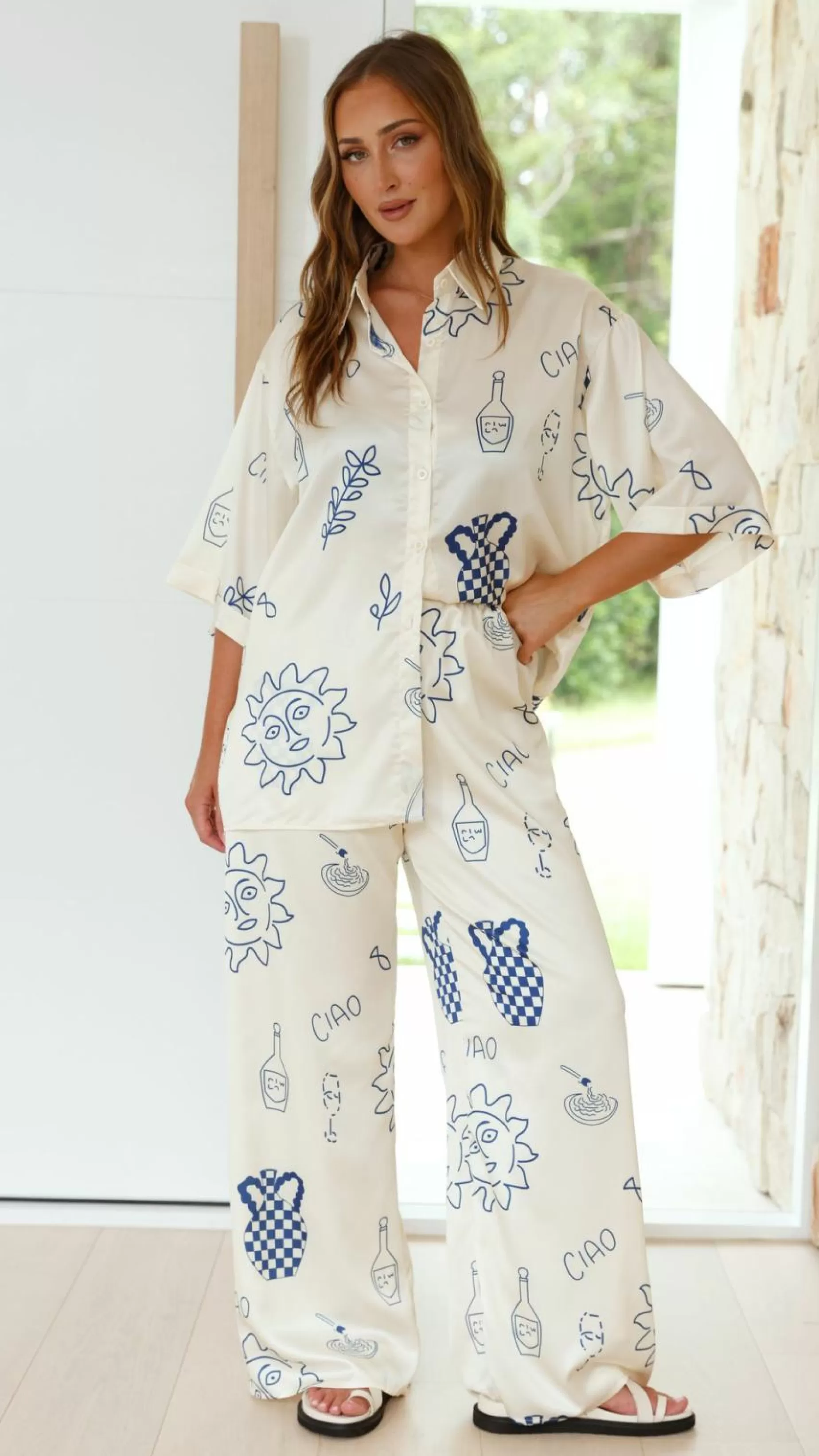 Bailie Shirt And Pants Set - | Billy J Shop