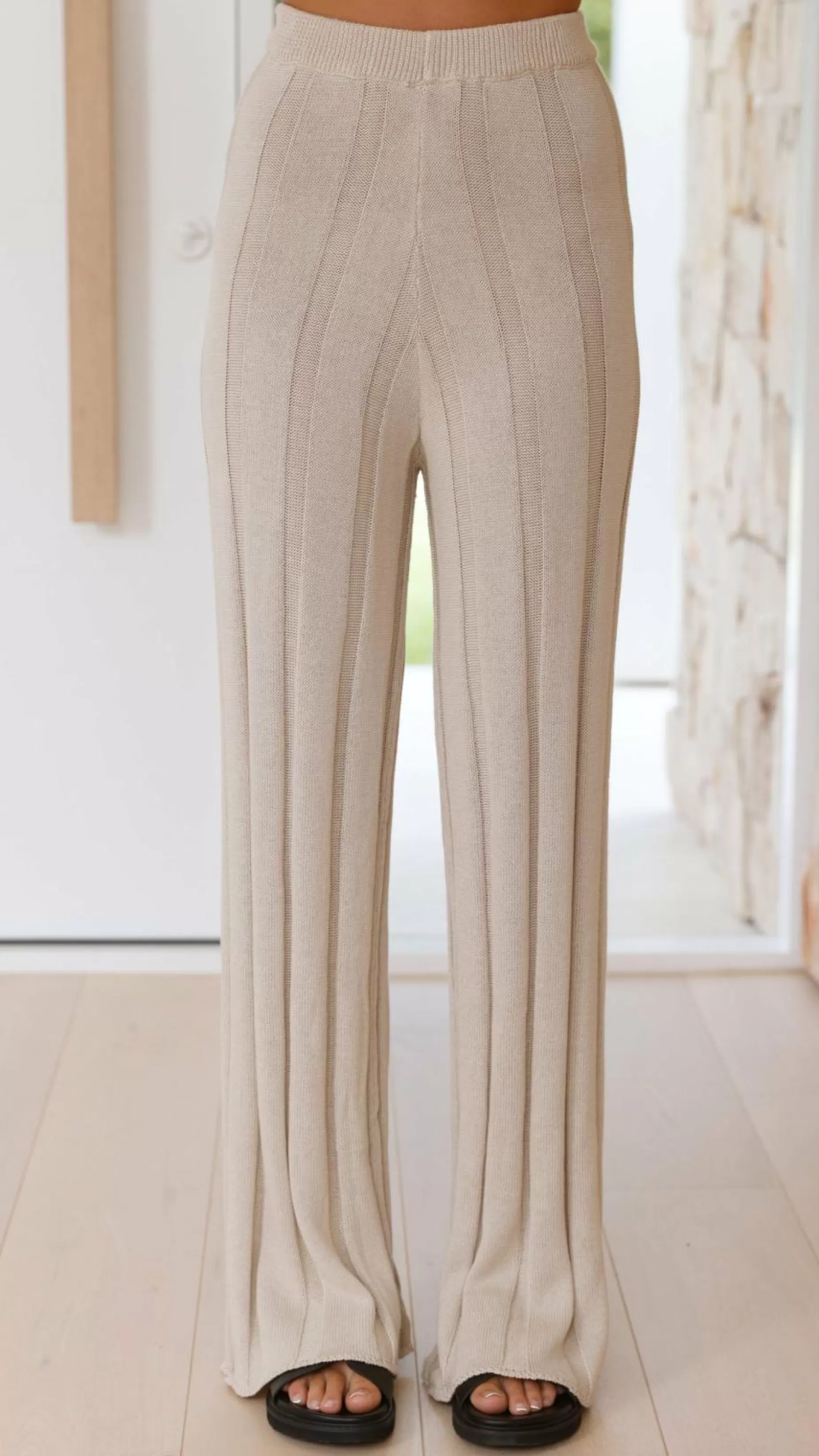 Bayu Knit Pants - | Billy J New