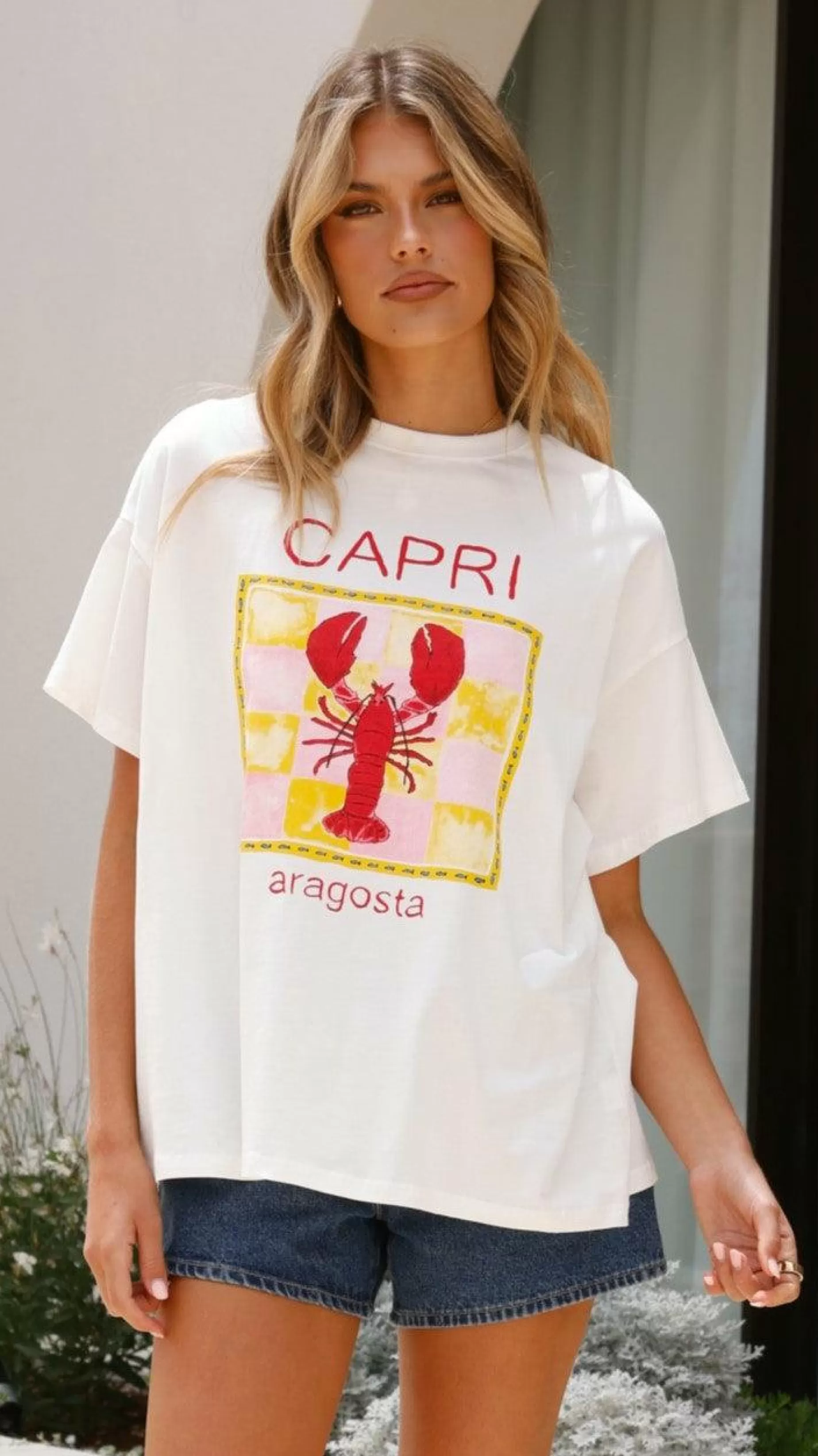 Capri Tee - | Billy J Flash Sale