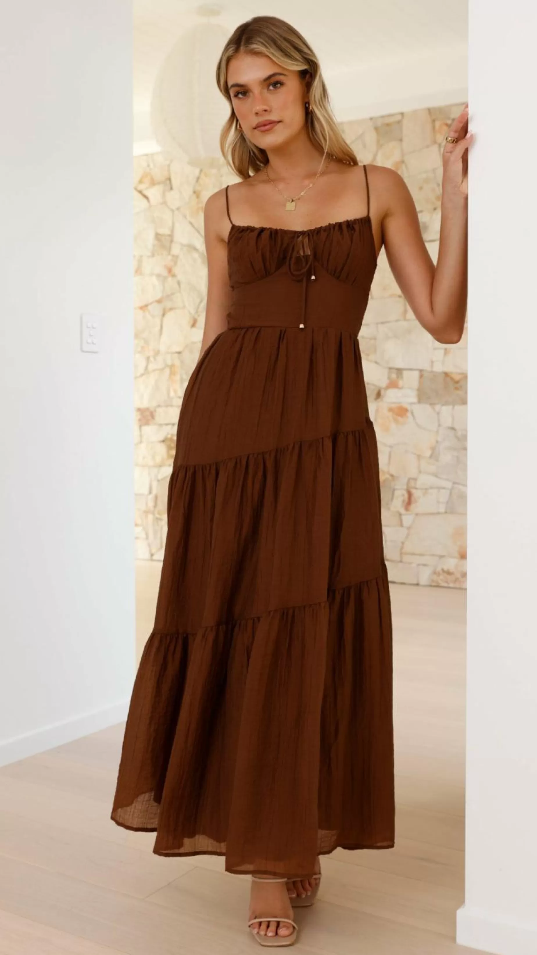 Cove Maxi Dress - | Billy J Cheap