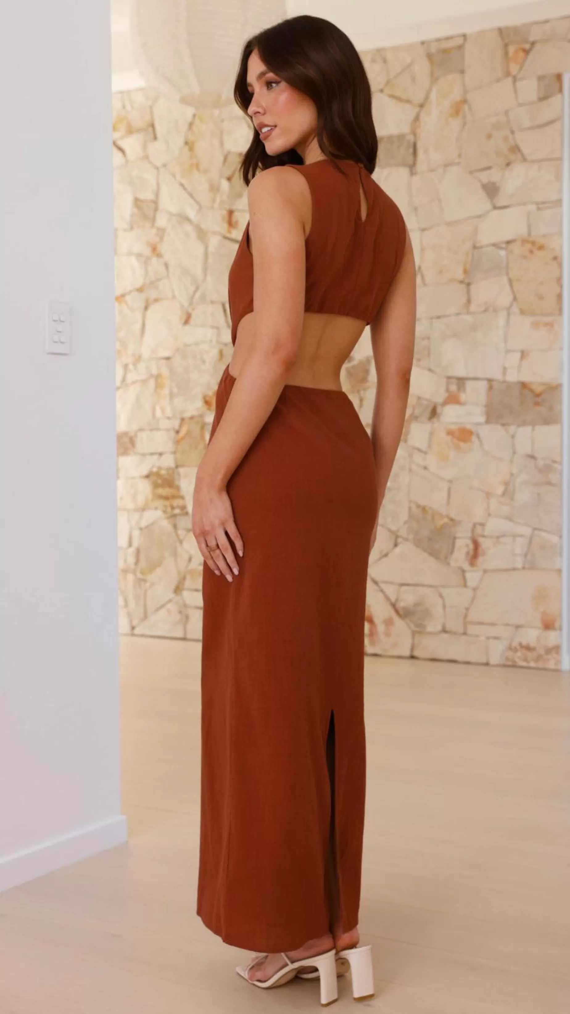 Damiana Maxi Dress - | Billy J New