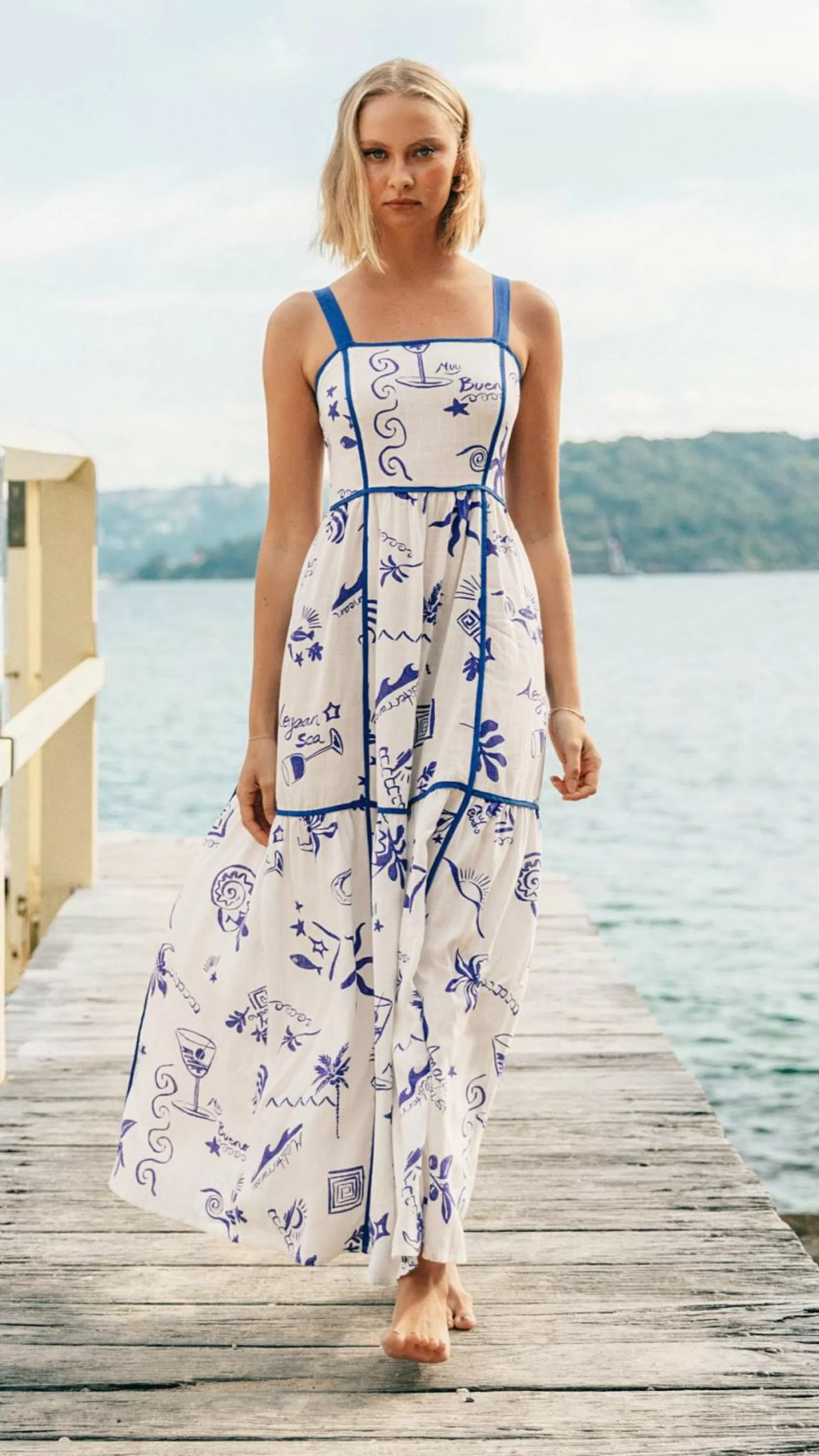 Eileen Maxi Dress - | Billy J Flash Sale