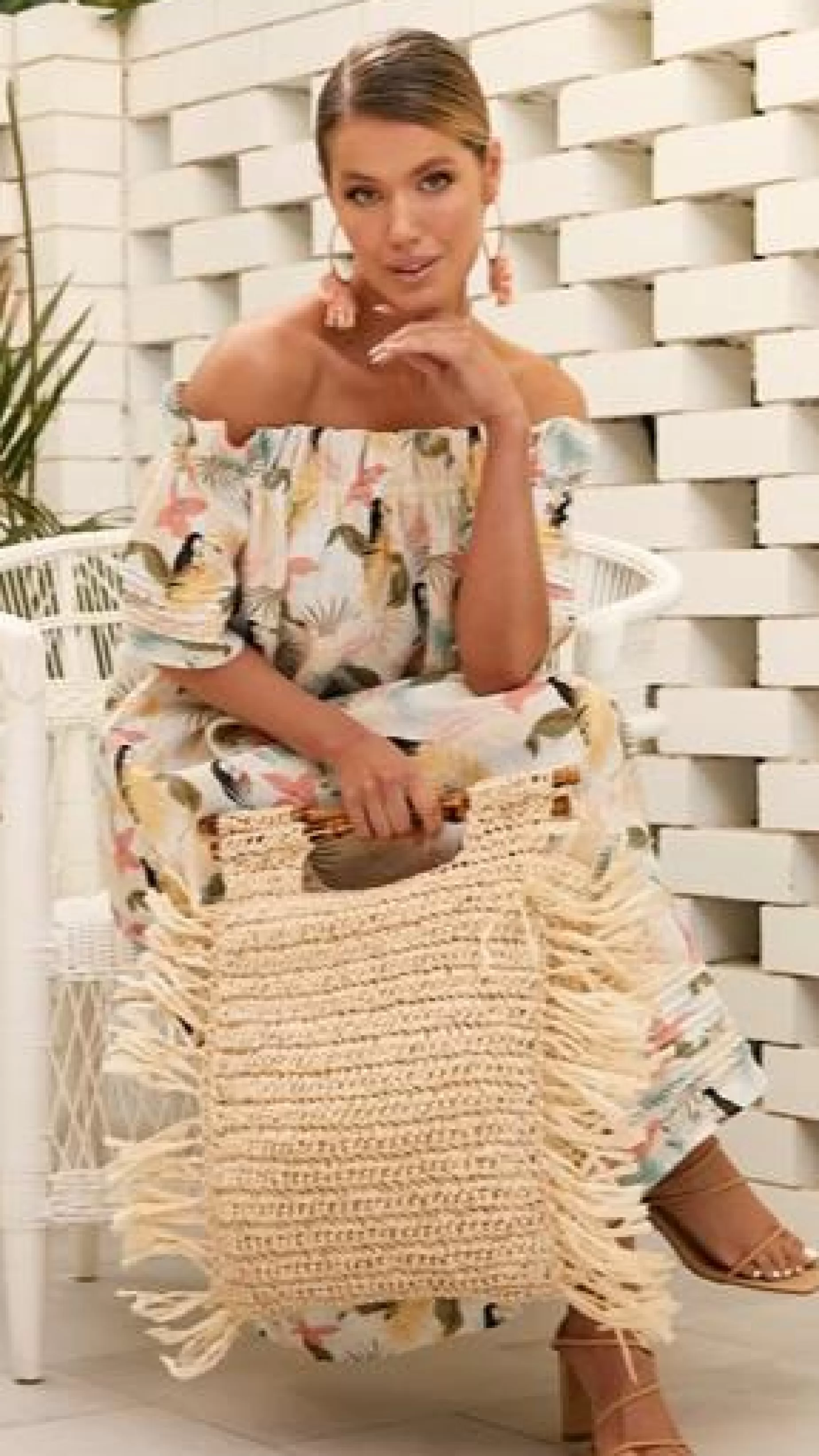 Fringe Edge Shopper Bag - | Billy J New