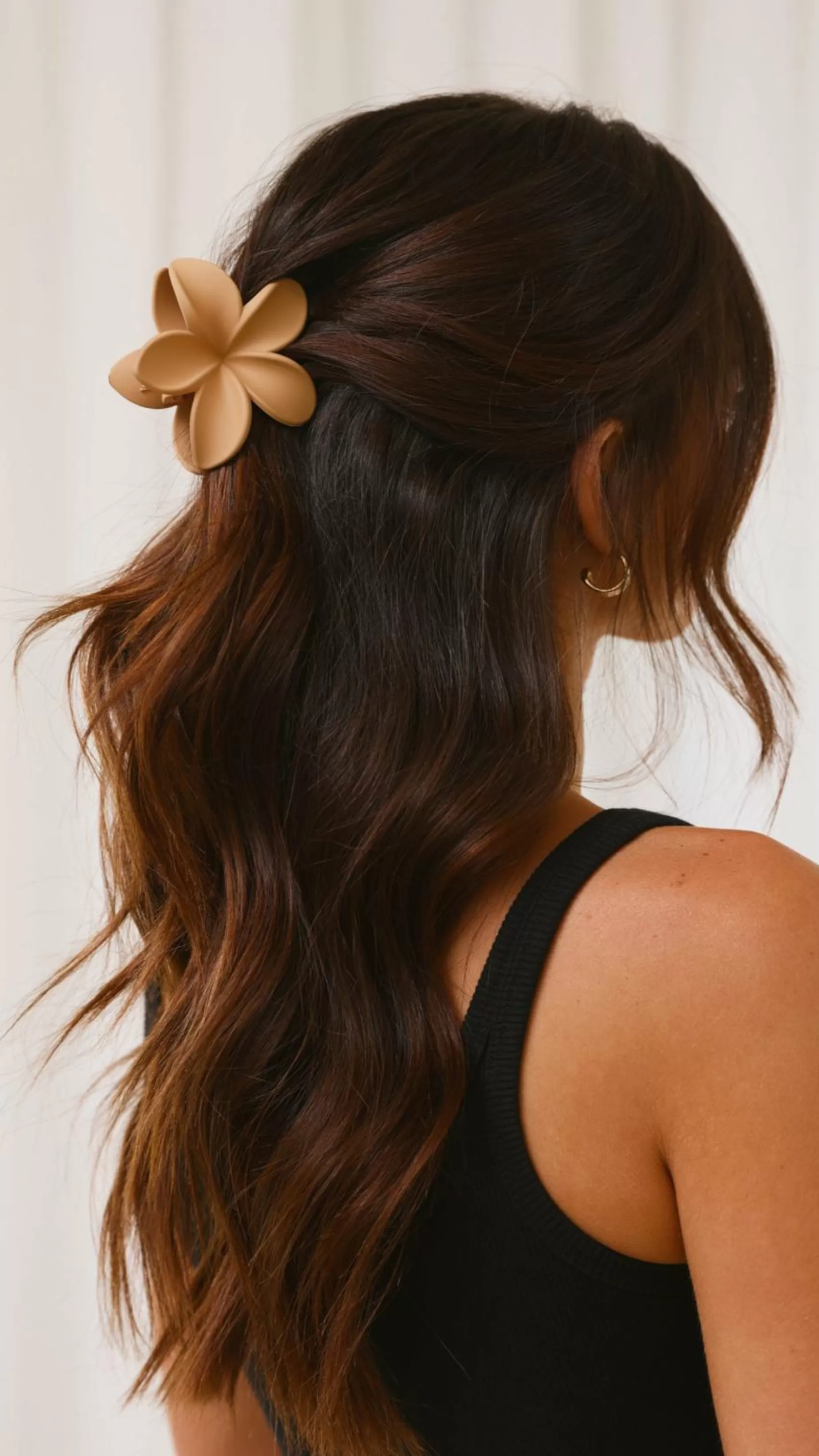 Hibiscus Matte Flower Claw Clip - | Billy J Sale