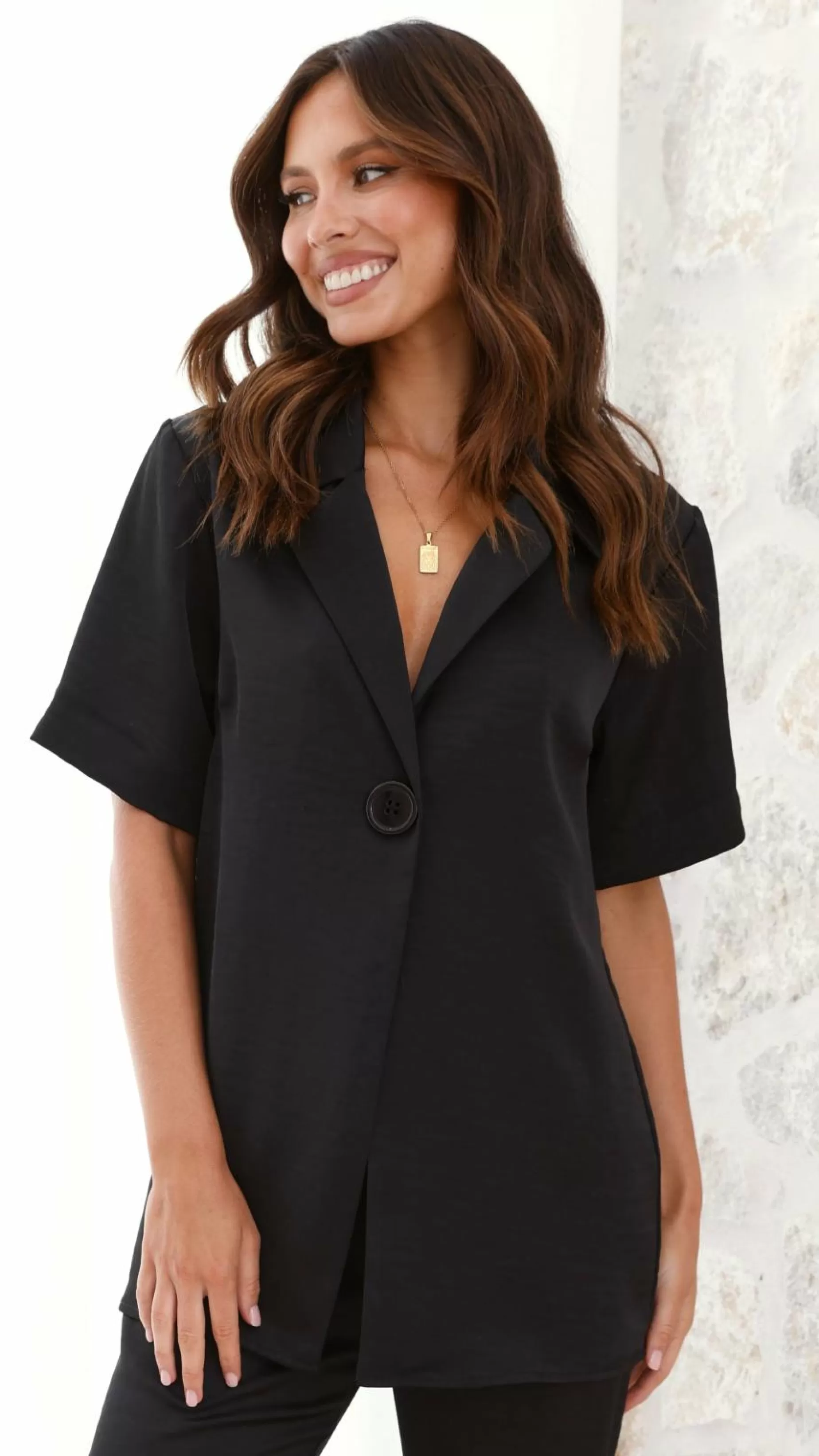 Imogen Button Shirt - | Billy J Shop