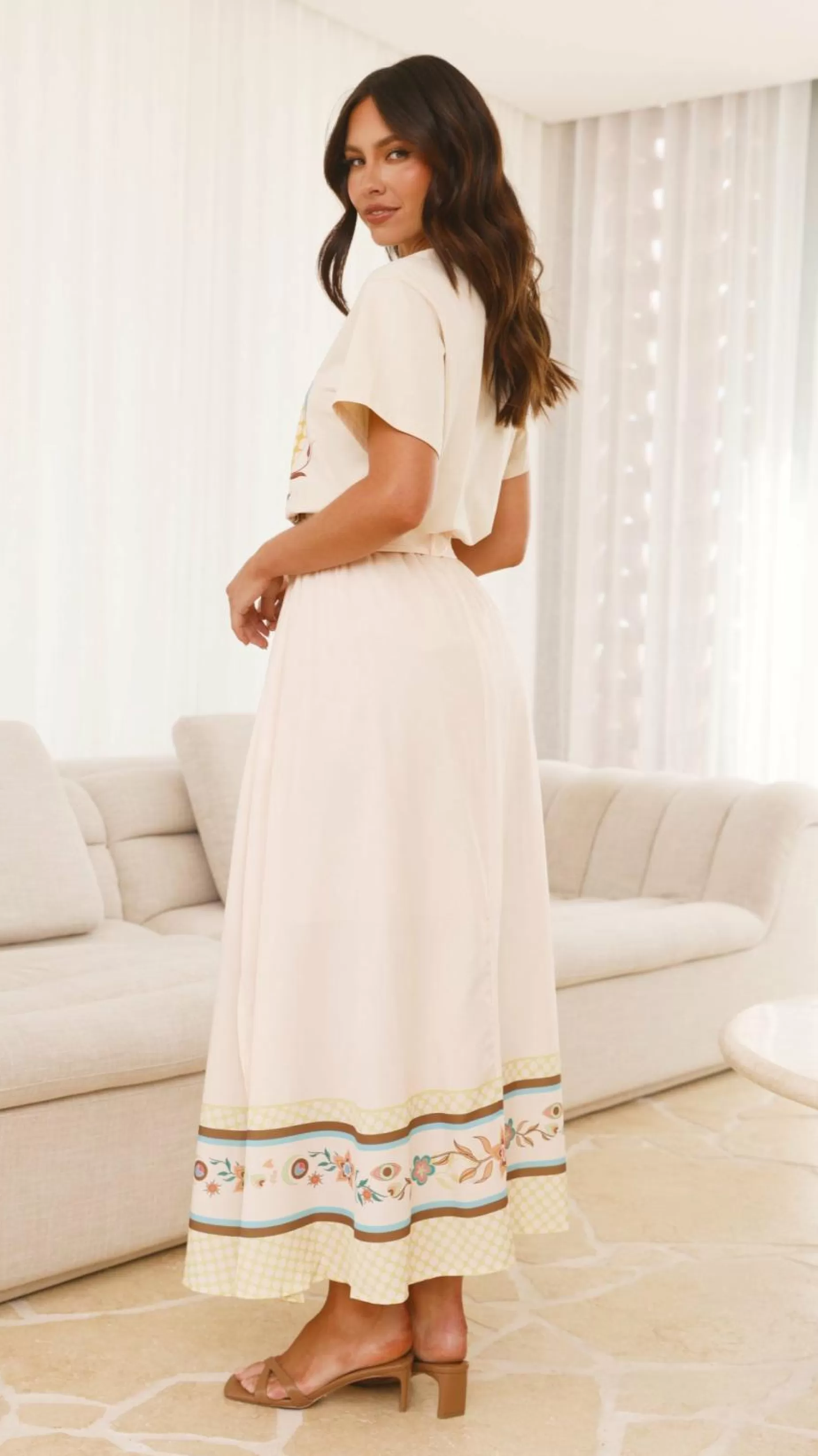 Lainey Maxi Skirt - | Billy J Best