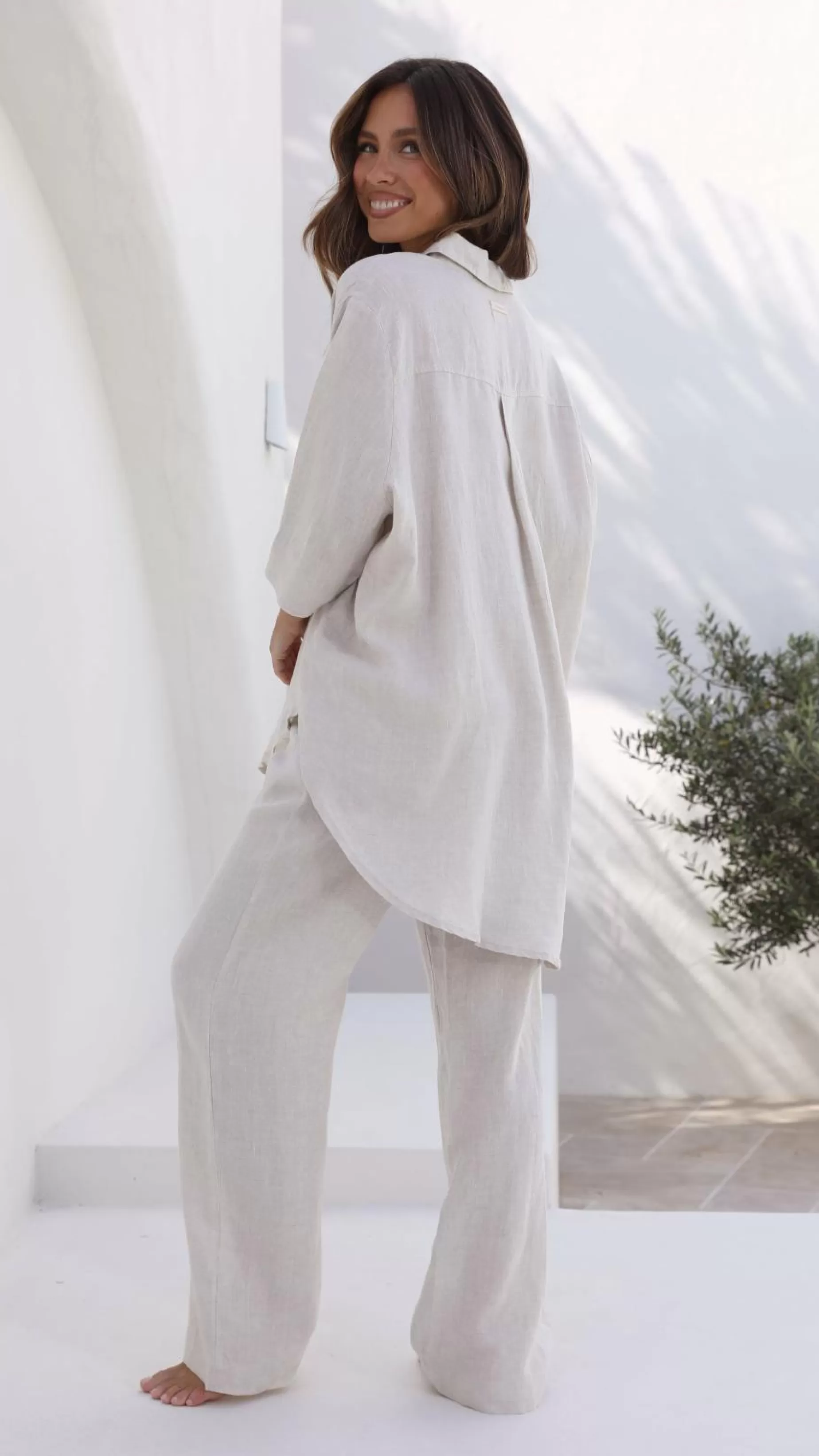 Linen Lounge Pant - | Billy J Best Sale