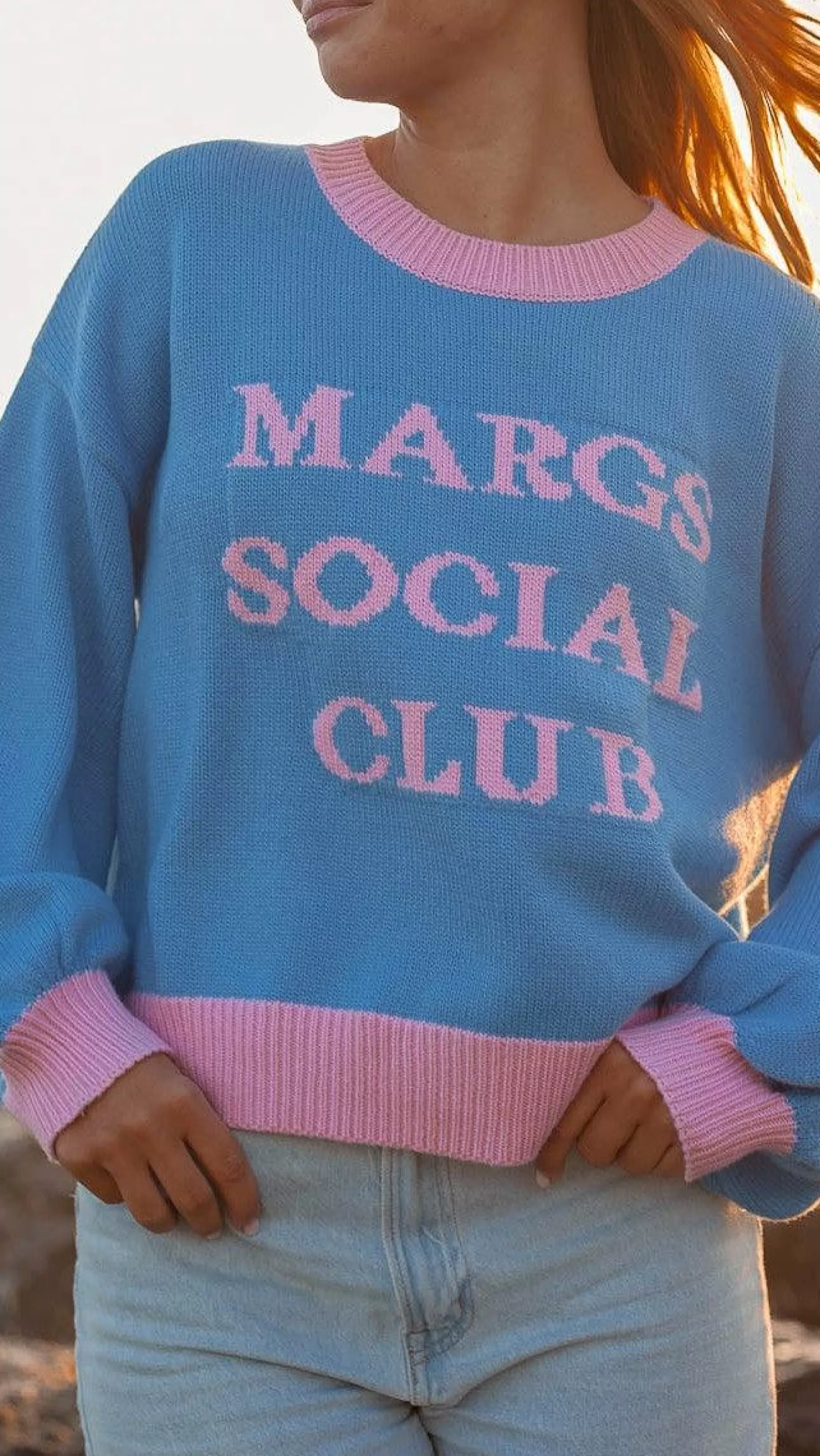 Margs Social Club Sweater - | Billy J Outlet
