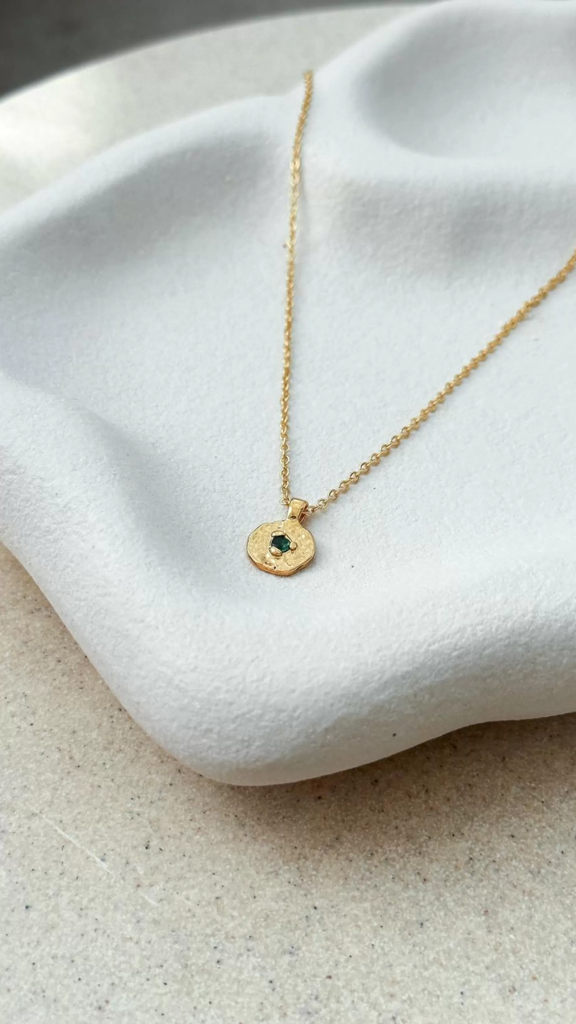 May Birthstone Necklace - | Billy J Hot