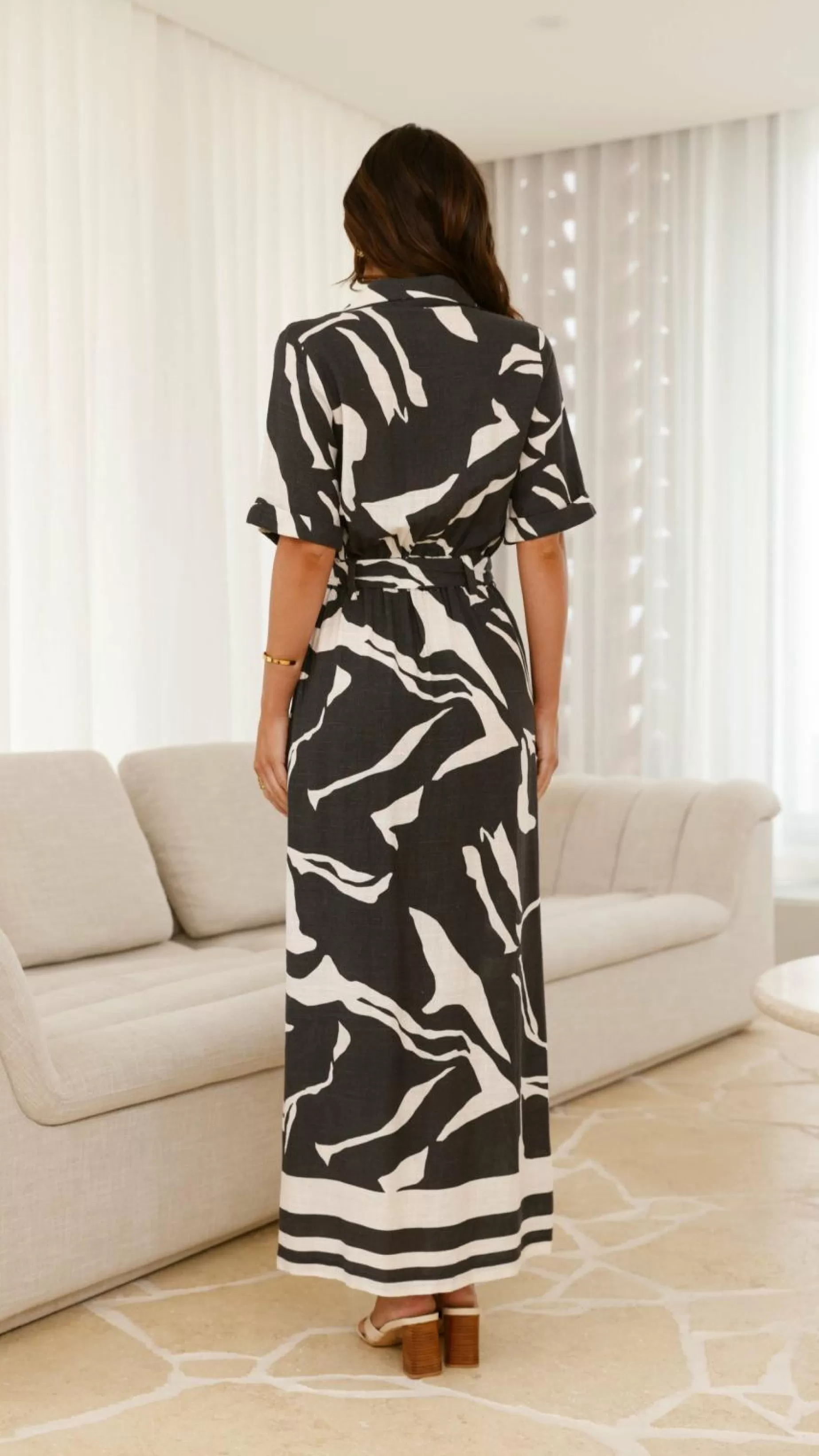 Ossia Midi Dress - | Billy J Online