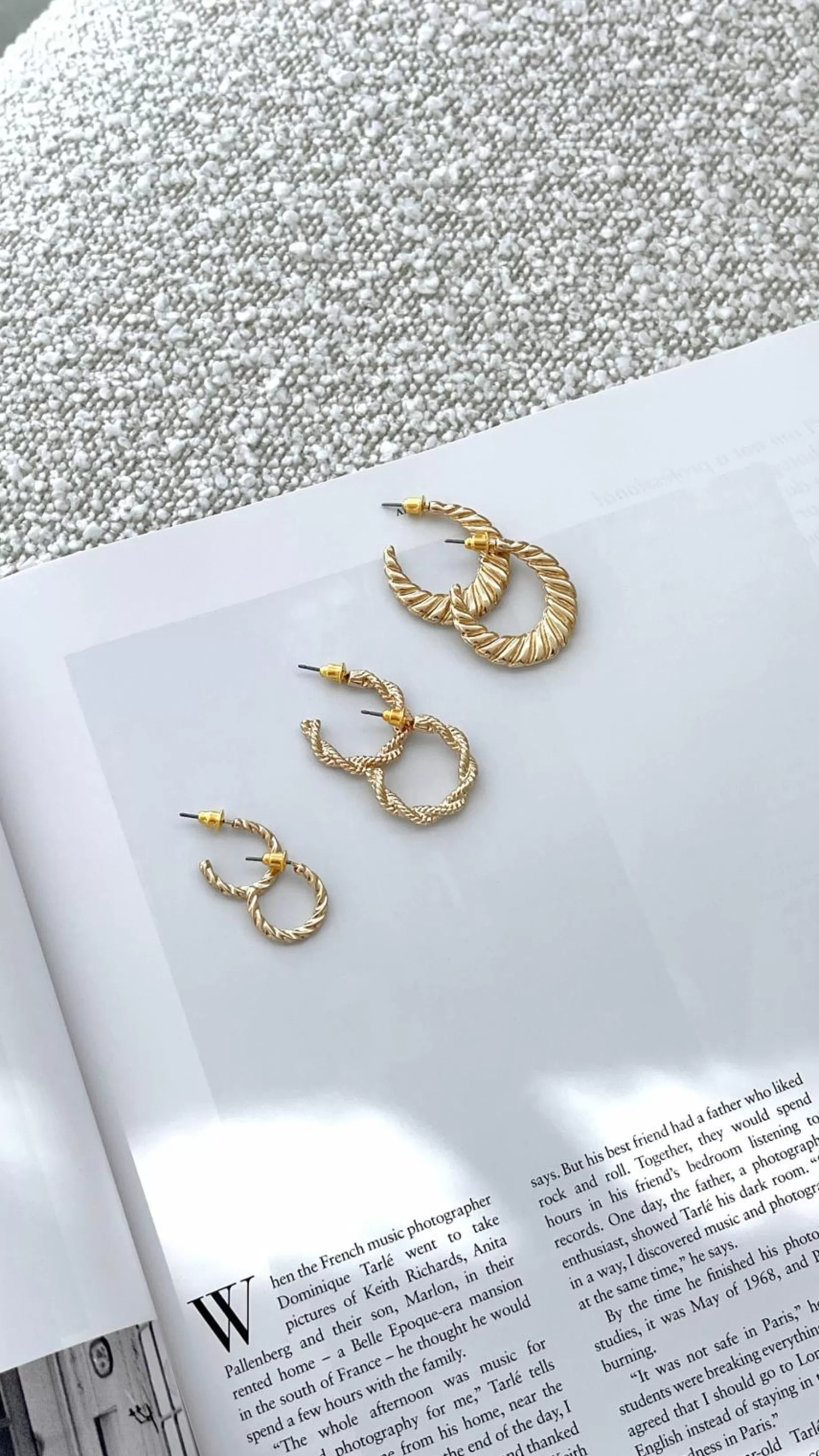 Reta Triple Pack Earrings - | Billy J Sale