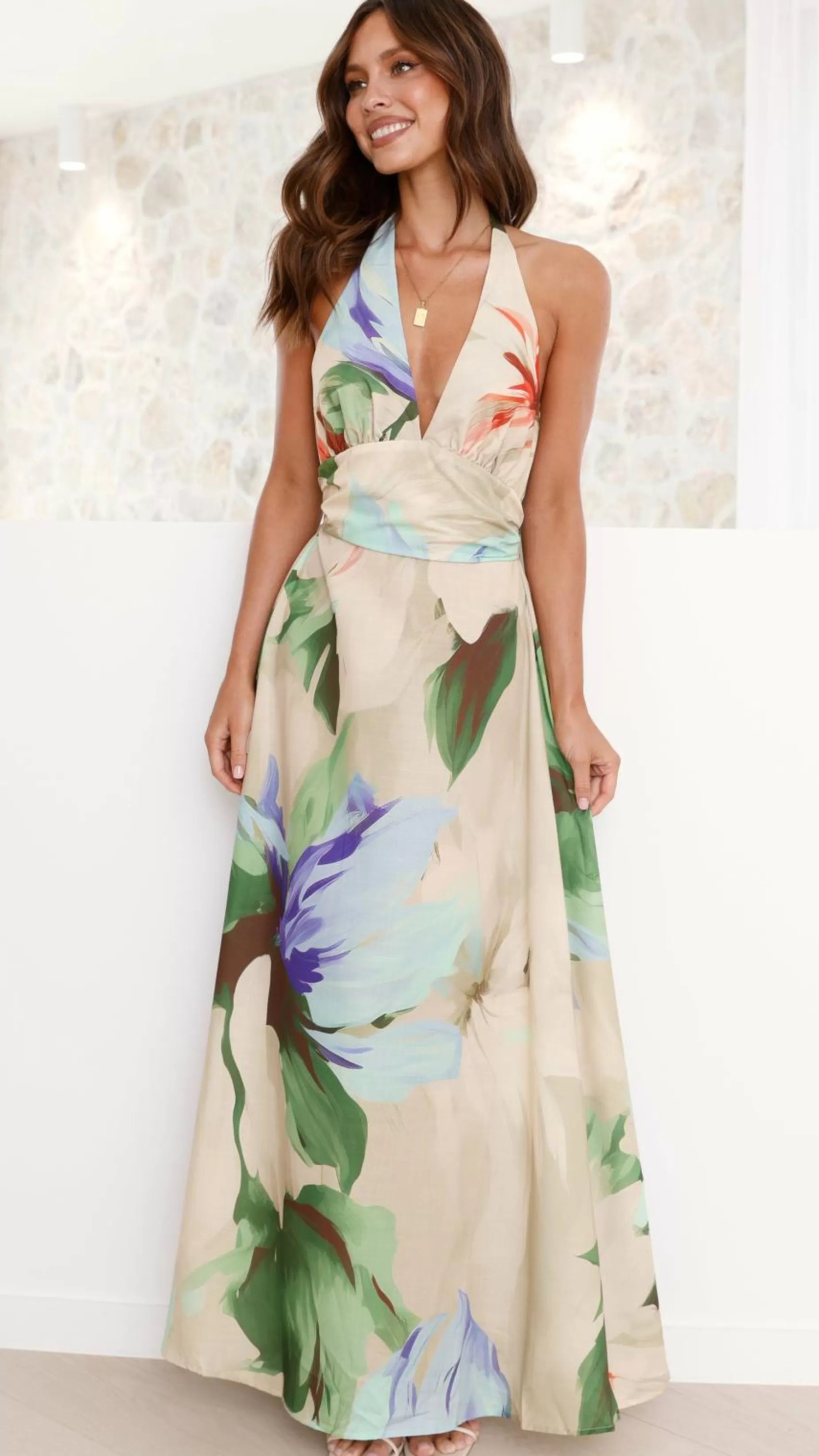 Saffron Maxi Dress - | Billy J Outlet