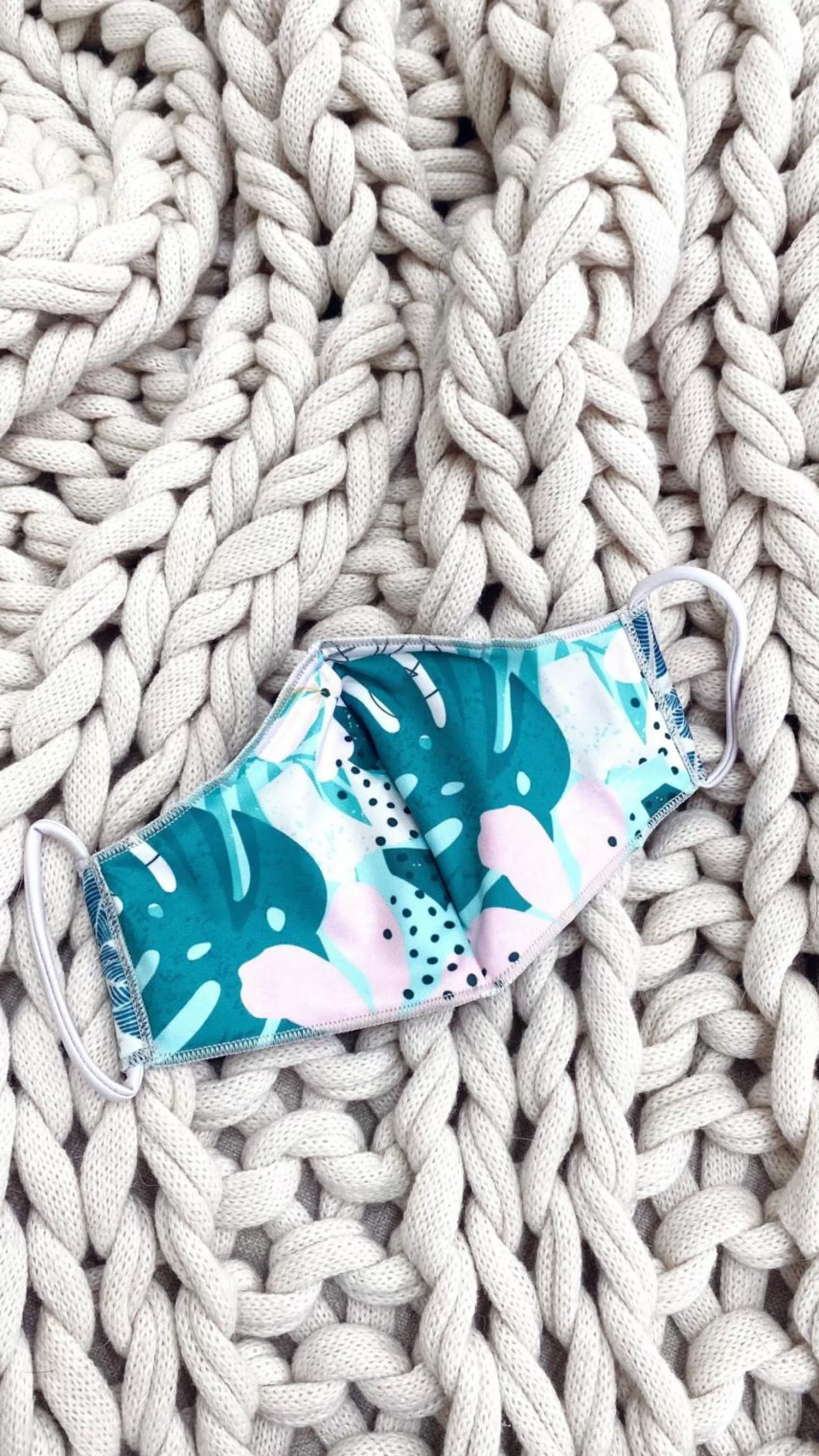 Soft Reversible Face Mask - | Billy J Flash Sale