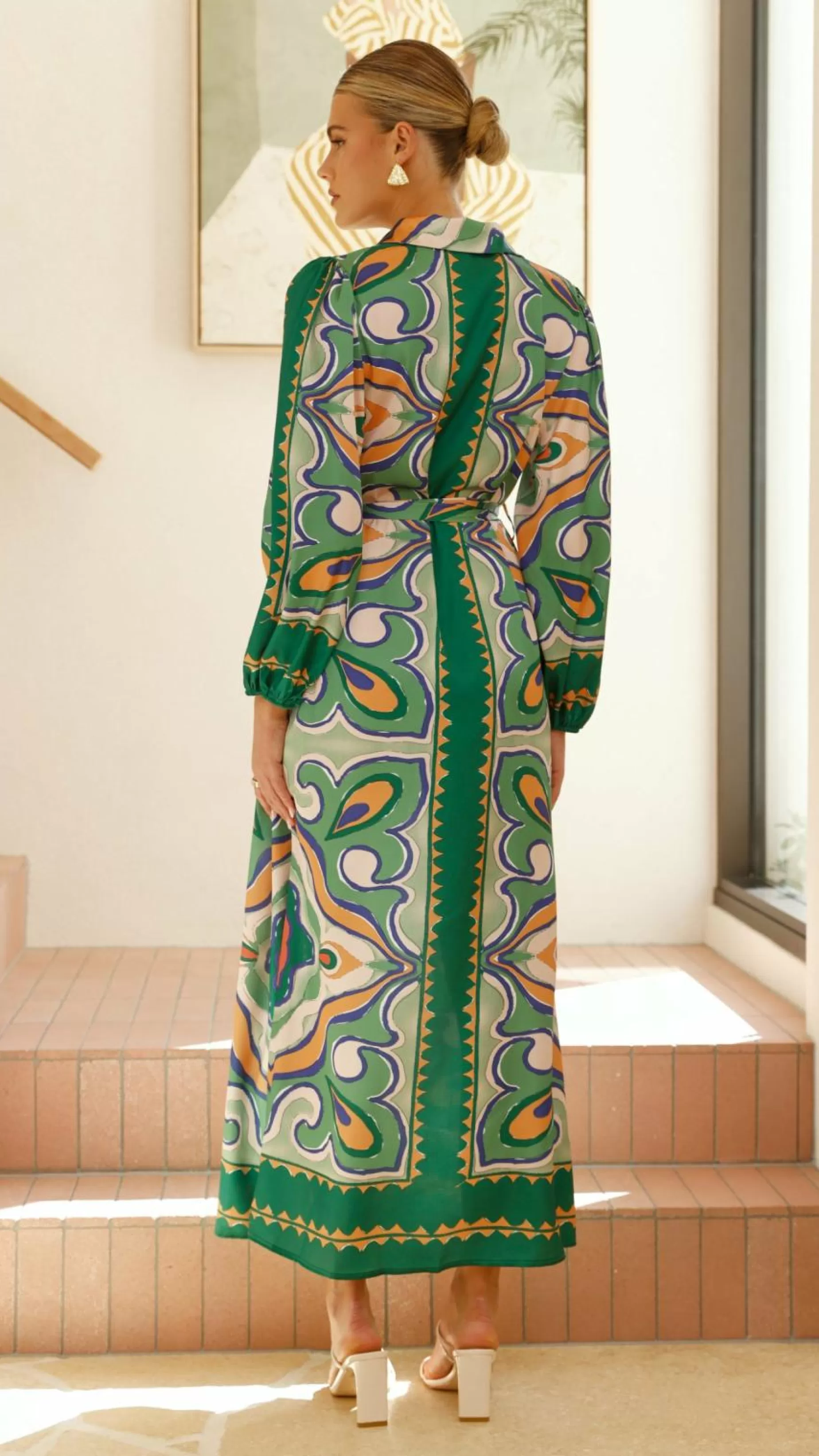 Uma Maxi Dress - | Billy J Clearance